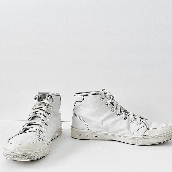 rag & bone “Standard Issue” Leather Hightops - Picture 7 of 11